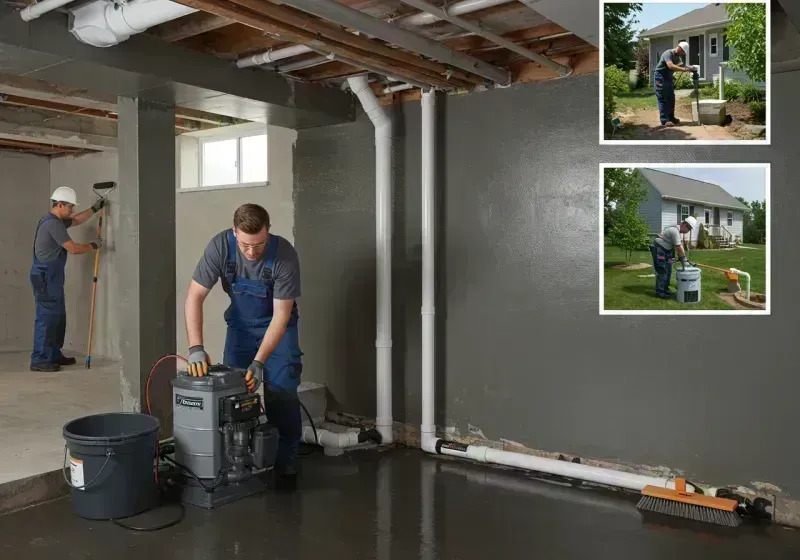 Basement Waterproofing and Flood Prevention process in Russell, GA